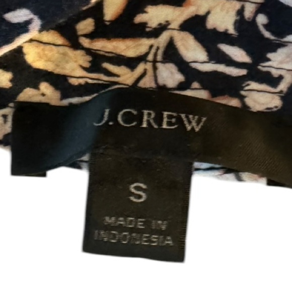 J.Crew Floral Black Flowy Cami Tank Top Size Small Re-Imagined Collection - Picture 6 of 6